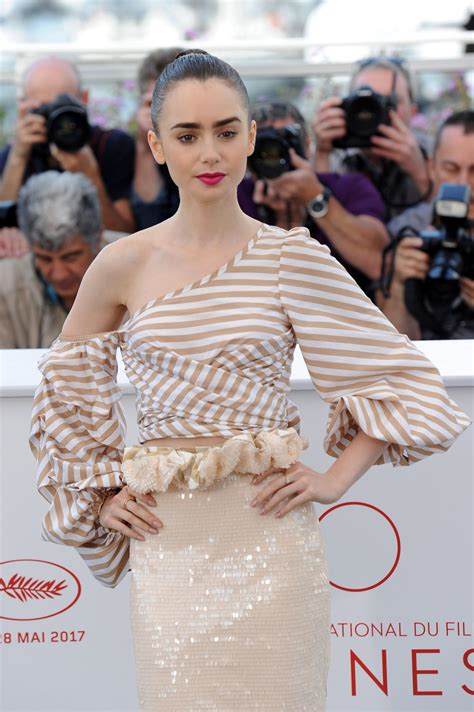 Lily Collins Okja Photocall At 70th Cannes Film Festival 05192017