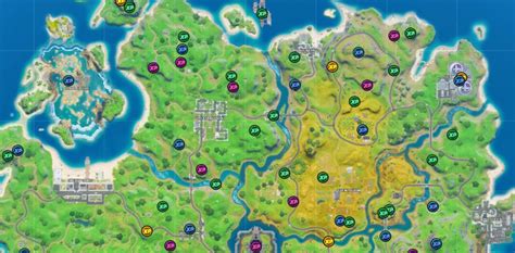 All Fortnite XP Coin Locations Map: Level up quicker/faster in season 3