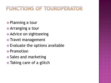 difference between tour operator and travel agent