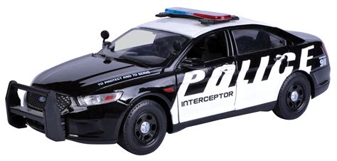 2013 Ford Taurus Police Interceptor 124 Diecast Model Car By Motormax