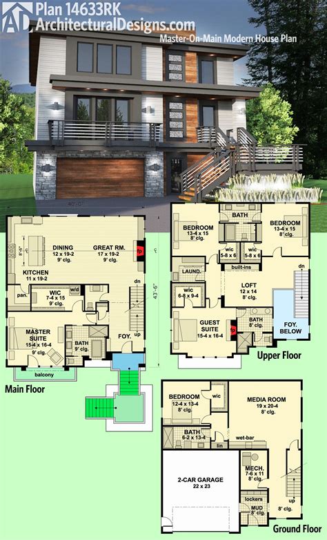 Youngarchitectureservices.com different designers have different working styles. The 25+ best Modern house floor plans ideas on Pinterest