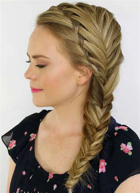15 Fishtail Braids Hairstyles Hairstyles And Haircuts 2016