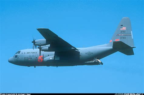 Lockheed C 130h Hercules L 382 Usa Air Force Aviation Photo