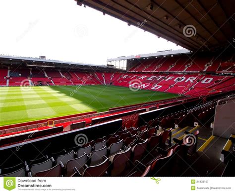 The Stretford End Of Old Trafford Stadium Editorial Photography - Image ...