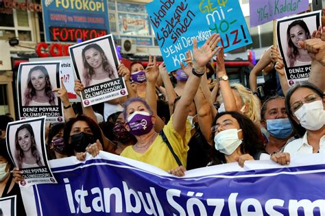 La Jornada Protestan En Turqu A Por Retirada Del Convenio De Estambul
