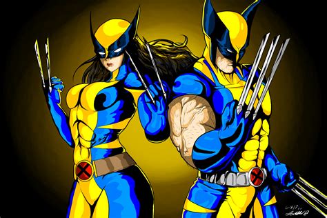 Artstation Wolverine And X 23