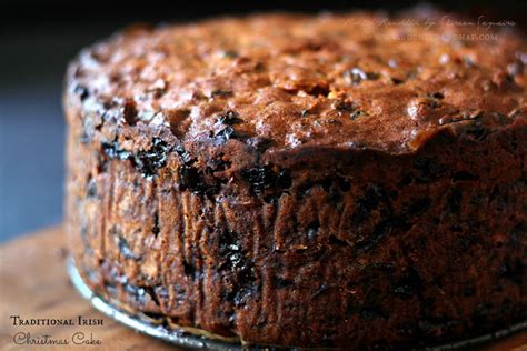 It is traditional in ireland to pour the irish whiskey over the whole pudding once it is on the table. Traditional Irish Christmas Cake | Ruchik Randhap