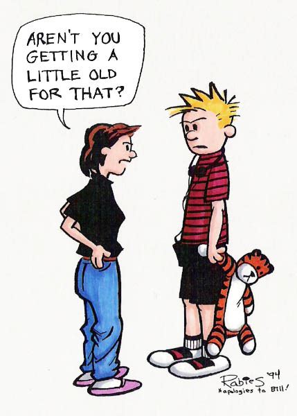 Calvin And Hobbes Grown Up Rcomics