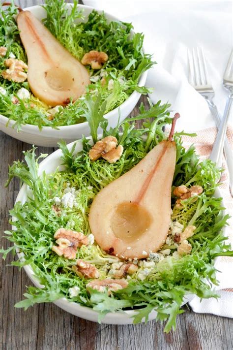 Poached Pear Salad Floating Kitchen Recipe Poached Pear Salad