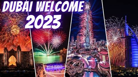 Dubai New Year 2023 Burj Khalifa Fireworks New Year Eve Celebration
