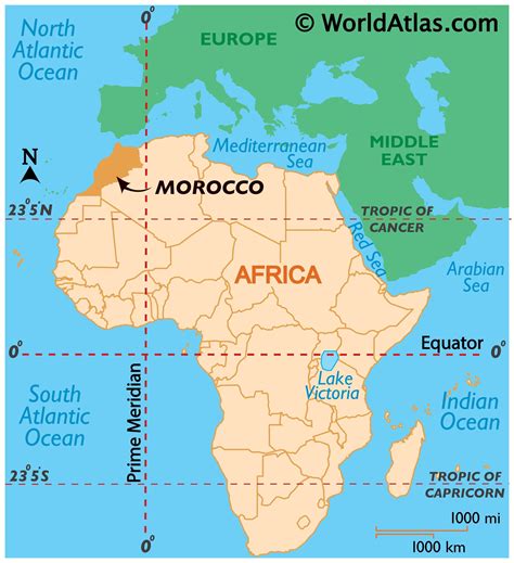 Morocco Maps And Facts World Atlas