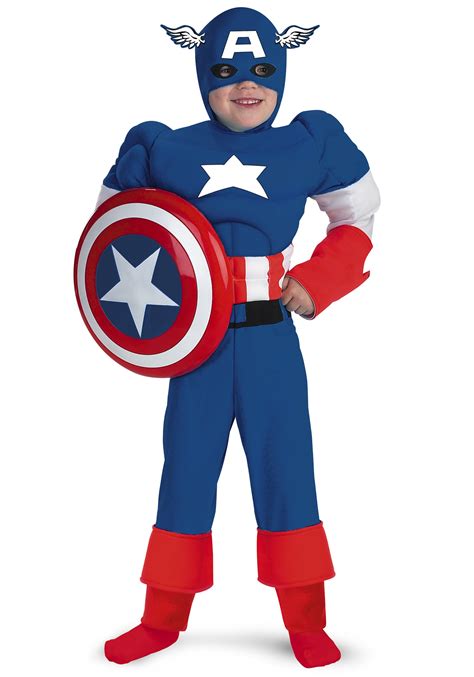 Child Captain America Costume Halloween Costume Ideas 2023