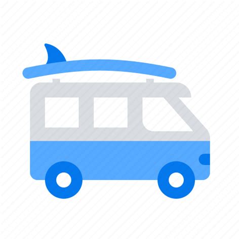 Bus Campervan Minivan Icon