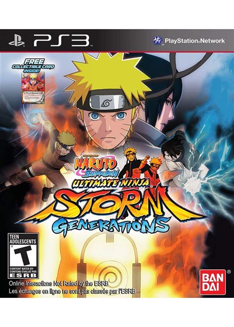 Naruto Shippuden Ultimate Ninja Storm Generations Ps3 Preplayed
