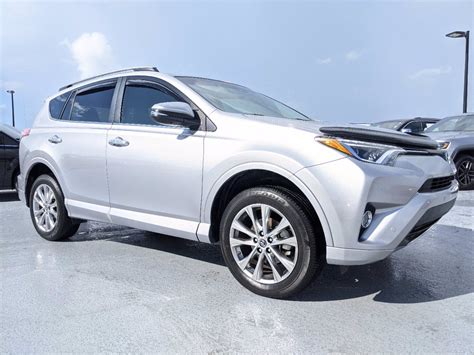 Pre Owned 2017 Toyota Rav4 Platinum 4d Sport Utility In Tampa W311023a