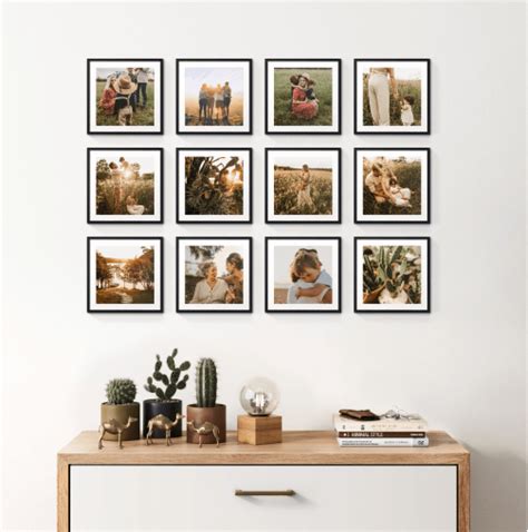 Mixtiles Turn Your Photos Into Affordable Stunning Wall Art Picture Wall Living Room Wall