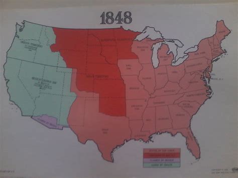 Us History 2013 Map 1848