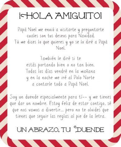 How To Introduce Elf On The Shelf In Spanish Free Letter Templates