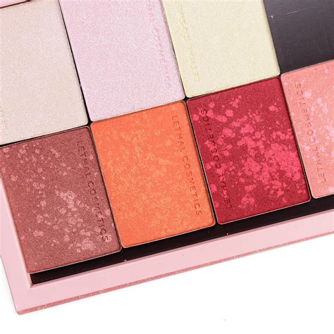 Lethal Cosmetics Multichrome Eyeshadows New Blushes Swatches Summer
