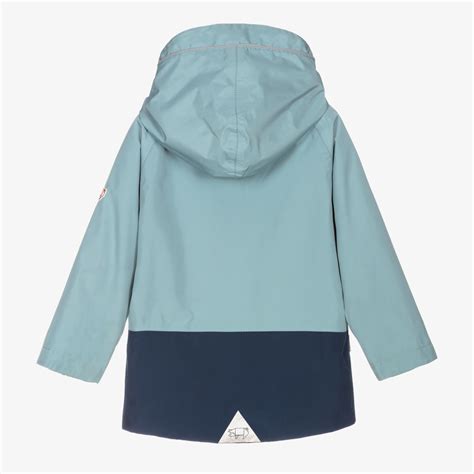 Töastie Blue Raincoat And Belt Bag Childrensalon
