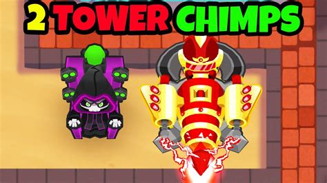 Easiest 2 Tower Chimps Guide Ever Bloons Td 6 Youtube