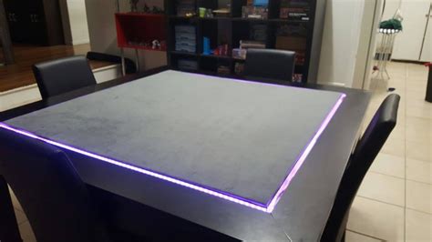 I am giving these instructions as an amateur who simply wanted a game table a did enough research to pull it off. DIY Gaming table For AUD $350 - YouTube