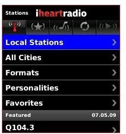 Listen To 250 American Radio Stations With Iheartradio For BlackBerry