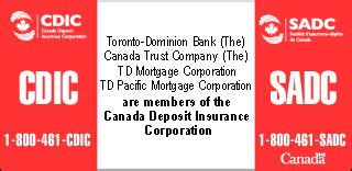 Cost of td renter's insurance. TD Canada Trust - Banking - Canada Deposit Insurance Corporation