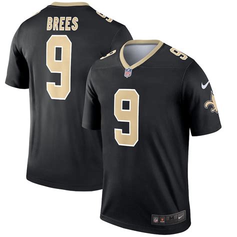 Drew Brees New Orleans Saints Nike Legend Jersey Black