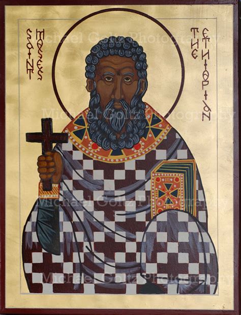 St Moses The Ethiopian Icon Mounted Print Mit Bildern Ikonen