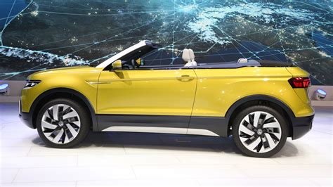 The Vw T Cross Is A Polo Sized Convertible Suv Top Gear