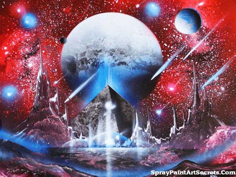 Red White And Blue Spray Paint Art Secrets By Alisaamor On Deviantart