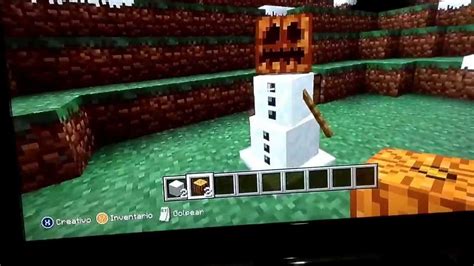 Tutorial Como Hacer Un Mu Eco De Nieve En Minecraft Youtube