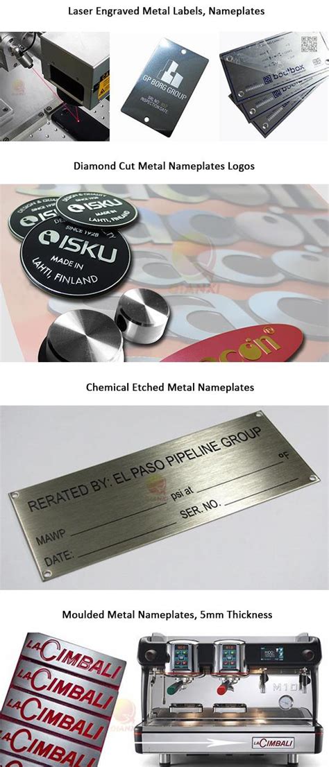 Customized Barcode Code Stainless Steel Nameplates Manufacturers And Factory And Maker Buy Barcode
