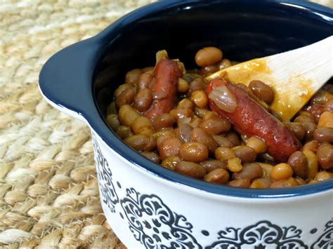 Slow Cooker Lil Smokies And Beans Frugal Cooking With Friends