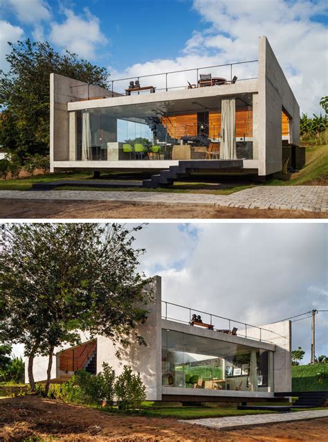 Contemporary Concrete Home Plans House Design Ideas