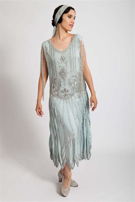 Paige Dress In Mint Sold Out 1920s Party Dresses 1920s Prom Dress