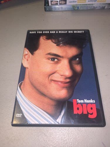 Big Dvd Movie Tom Hanks 1988 Ebay