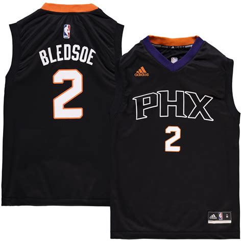 Get all your phoenix suns jerseys at the official online store of the nba! adidas Eric Bledsoe Phoenix Suns Youth Black Replica Jersey