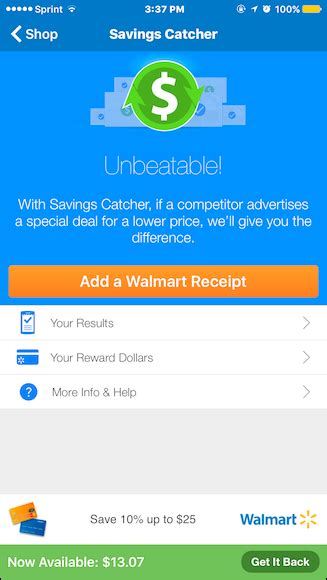 Iphone app for walmart coupons, blackpool pleasure beach deals august 2020, n2a coupon 2020, best car lease deals june 2019 uk $1.30: How to Save Money with the Walmart App's Savings Catcher