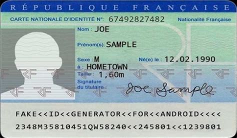 Generate fake credit card numbers for ecommerce testing purposes if you haven't already figured it out, this does not generate valid credit card numbers. Fake id Card Creator for Android - APK Download