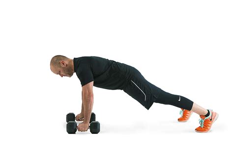 Dumbbell Push Up With Dumbbell Row Exercises Workout The Epoch Times