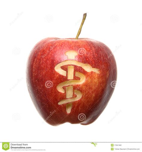Apple logotype printed on stock photo nature food green apple. Apple Symbol Stock Photography - Image: 17941462