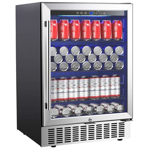 Aobosi 24 Beverage Refrigerator 164 Cans Built In And
