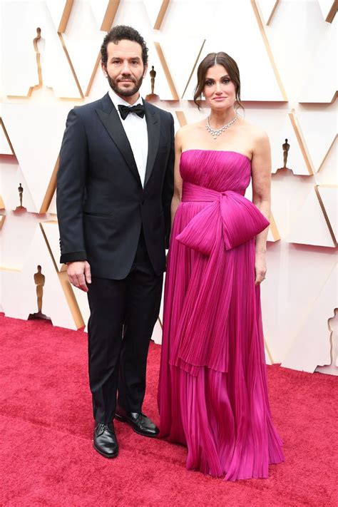 92nd Annual Academy Awards Aaron Lohr And Idina Menzel Red Carpet