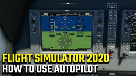 Microsoft Flight Simulator Autopilot How To Have The Ai Fly The Plane And Use Instrument