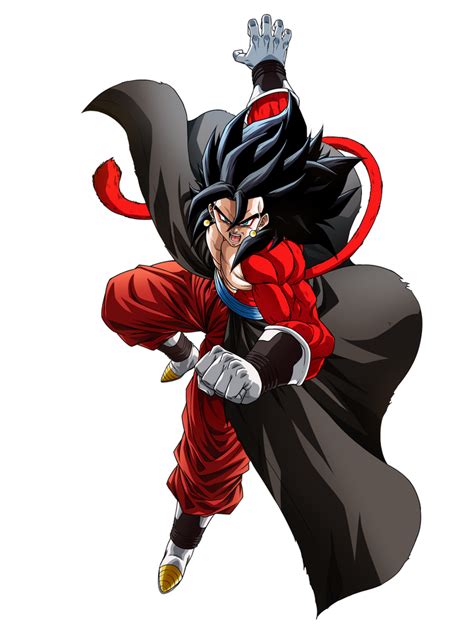 Vegetto Xeno Ss4 Render By Ifan95 On Deviantart Anime Dragon Ball