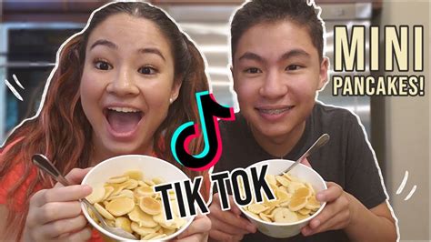 We Made Tik Tok S Famous Pancake Cereal Youtube