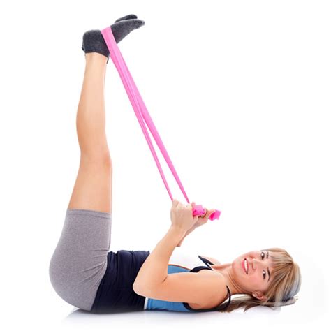 2017 New 12m Elastic Yoga Pilates Rubber Stretch Exercise