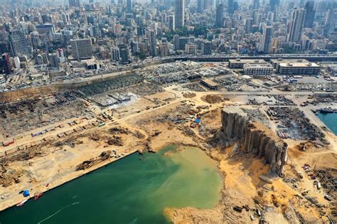 Beirut Port Blast Crater Is 43 Meters Deep Lebanese Security Official
